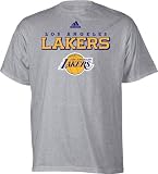 Los Angeles Lakers Gray Adidas True T-Shirt
