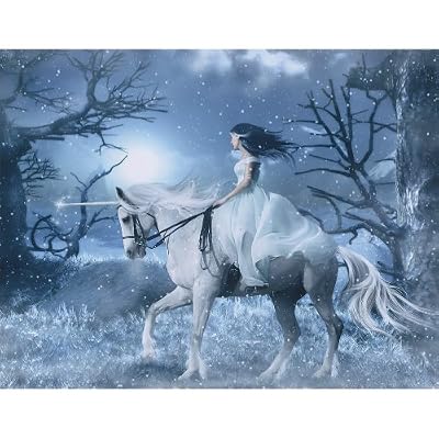 Mystical Morning Ride 1000+pc Jigsaw Puzzle by Susan McKivergan