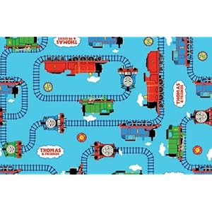 By-The-Yard-Thomas-Friends-Railroad-Cotton-Fabric