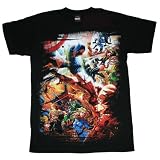  : MARVEL CAPTAIN AMERICA "DEATH DO US APART" Licensed Tee