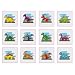 "Dinosaur Tattoos, pack of 18"