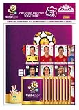 Panini 807994 - UEFA Euro 2012 Starterset, Album, 10 Stickertüten, 2 Quadrotten (Stickerbogen)
