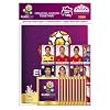 Panini 807994 - UEFA Euro 2012 Starterset, Album, 10 Stickert�ten, 2 Quadrotten (Stickerbogen)