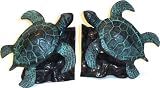 Pair of Brass Sea Turtle Bookends