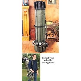 Fishing Rod Case Carrier Storage Bag