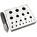 20 Round Hole Bezel Punch & Block Metalworking Tools
