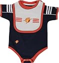 Golden State Warriors Infant Creeper Bib and Bootie Set