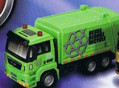 City Truck - Recycling Collection Vehicle Scaled Model by Car Club City