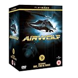 Airwolf – Series 1-3 – Complete 16 DVD Boxset / Region 2 PAL DVD / 16 discs edition / Audio: English / Actors: Jan-Michael Vincent, Ernest Borgnine, Alex Cord / 2534 Minutes