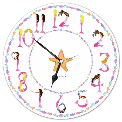 Childrens Toyshop  Toys : Mermaid Clock