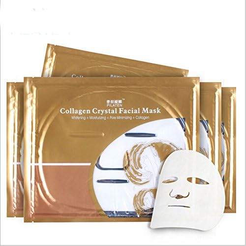 Eoffer Skin Care Crystal Collagen Facial Masks Moisture Essence Facial Care Pads Whitening Patch Pad Gel (20pack)