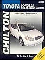 Toyota Corolla, 2003-05 Repair Manual (Chilton's Total Car Care Repair Manuals)