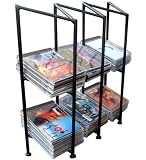 PTC Home & Garden Three Division CD Holder, Black