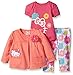Hello Kitty Baby Girls' 3 Piece Set-Bodysuit, Legging, Sweater