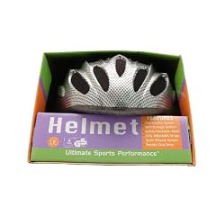 Sport DirectTM Erwachsenen-Fahrradhelm Graphit mit 22 Bel�ftungsschlitzen