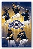 Milwaukee Brewers Collage 2011 MLB (Rickie Weeks Ryan Braun Prince Fielder Zack Greinke