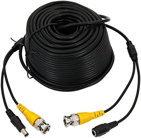 MicroMall(TM) Surveillance System Accessories Kit with 2pcs 100ft BNC+DC Extension Cable and 4pcs Female BNC to Male RCA Adapter