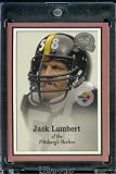 2000 Fleer Greats of the Game Football Card # 78 Jack Lambert Pittsburgh Steelers Mint Condition - Shipped In Protective ScrewDown Case!