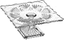 Godinger Freedom Footed Bon Bon Dish