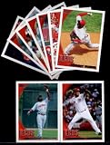 2010 Topps Baseball Cards Complete TEAM SET: Cincinnati Reds (Series 1 & 2) 19 Cards including Mike Leake, Cueto, Votto, Stubbs, Rolen, Bruce, Cordero, Taveras & more!