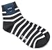 (シップス)SHIPS SC: ボーダーソックス 118030650 15 Mid Gray Free
