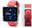 Wrist Jockey 5th Avenue - Red Metallic Leather (iPod nano watch band)