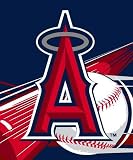 MLB Los Angeles Angels of Anaheim Big Stick Raschel Throw Blanket