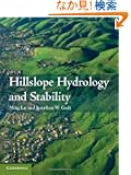 Hillslope Hydrology and Stability