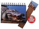 3-D Alligator Souvenir Photo Album With FREE Bonus 3-D Bookmark