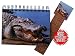 3-D Alligator Souvenir Photo Album With FREE Bonus 3-D Bookmark