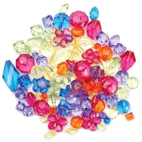 Urban Ice Mixed Acrylic Beads 5 Ounces/Pkg-High Def