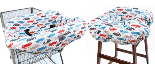 Buy Low Price Itzy Ritzy Shopping Cart & High Chair Cover in Rodeo Drive B0058E2HSQ
