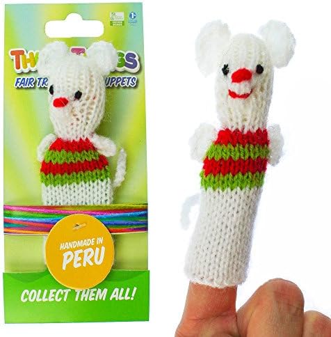ThumbThings Holly Mouse Finger Puppet