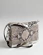 Michael Kors Julian Small Shoulder Flap Leather Handbag, Dark Sand