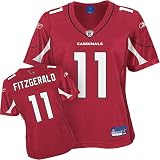 Larry Fitzgerald Red Reebok Premier Arizona Cardinals Women’s