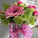 Fresh Flowers Delivered - Vintage Style Pink Flowe