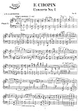 Chopin Piano Concerto No. 1 Op. 11: Instantly download and print sheet music