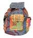 Recycled Jute Rice Bag Backpack Hand Made Nepal