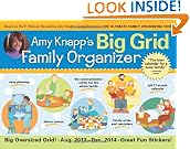 #10: 2014 Amy Knapp's Big Grid Family wall calendar: The essential organization and communication tool for the entire family