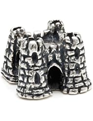 Melina World Jewellery - Fortress / Castle / Fortaleza / Castillo - 5011 - Handmade Sterling Silver 925 - Made in Greece by Greeks. Inspired by Greek, Olympic and Mediterranean motives and history. Our jewelry fits chains from Biagi, Chamilia, Pandora & Trollbeads among others