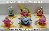 Tiny Mini Kirby Figure Keychain Complete SET of 6