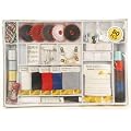 N�hset N�hk�stchen N�hkasten N�hbox mit 80 Teilen N�hen N�hgar Set N�hzubeh�r