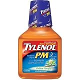 Tylenol PM Pain Relieveer & Sleep Aid Golden Vanilla Flavored 8 Fl Oz