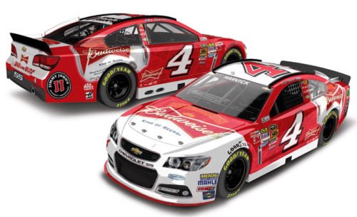 Kevin Harvick #4 Budweiser 2014 Chevrolet SS NASCAR Diecast Car, 1:64 Scale