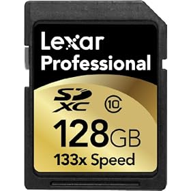Lexar Media 128 GB SDXC Flash Memory Card LSD128CRBNA133 by