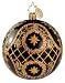 Christopher Radko Empire Frost Black Christmas Ball Ornament