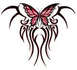 Nene Thomas - Claw Tribal Butterfly - Jumbo 10" Sticker / Decal