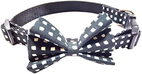 Bow Tie Dog Collar - For Dogs & Puppies - Fashion Colors & Patterns, Three Sizes