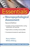Essentials of neuropsychological assessment