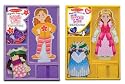 Melissa & Doug Princess Elsie and Maggie Leigh Magnetic Dress up Bundle